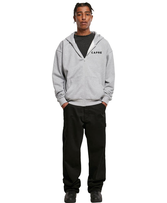 CAPRE ZIP UP HOODIE GREY