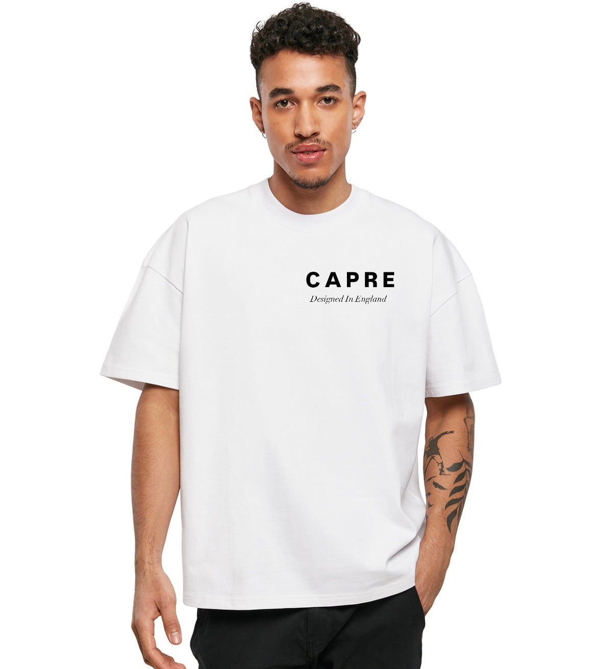 CAPRE Designed In England T-Shirt White