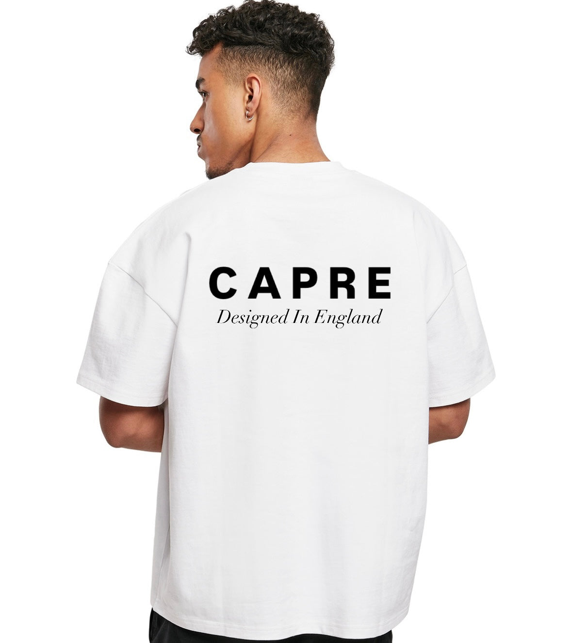 CAPRE Designed In England T-Shirt White